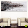 Spirit 160cm x 60cm White Brown Abstract Painting (SOLD)-Abstract-Franko-[huge]-[Australian]-[best Selling]-Franklin Art Studio