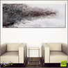 Spirit 160cm x 60cm White Brown Abstract Painting (SOLD)-Abstract-Franko-[Franko]-[huge_art]-[Australia]-Franklin Art Studio