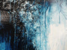 Stormy 75cm x 100cm Blue Abstract Painting (SOLD)-abstract-[Franko]-[Artist]-[Australia]-[Painting]-Franklin Art Studio