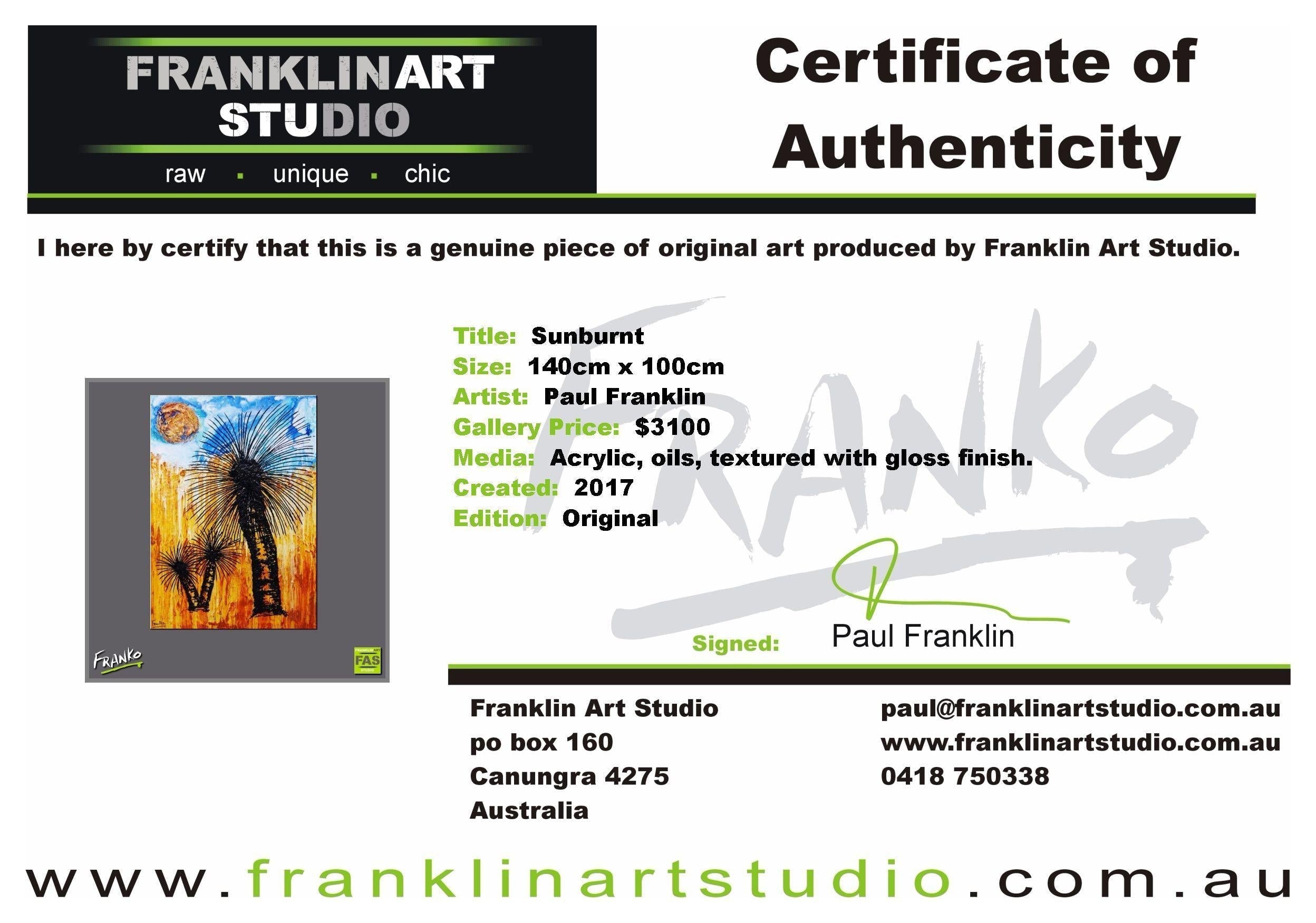 Sunburnt 140cm x 100cm Landscape Abstract Painting (SOLD)-abstract-[Franko Artist]-[Cheryl]-[Wendy]-[Gabriela]-Franklin Art Studio
