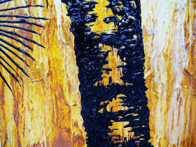 Sunburnt 140cm x 100cm Landscape Abstract Painting (SOLD)-abstract-[Franko]-[Artist]-[Australia]-[Painting]-Franklin Art Studio