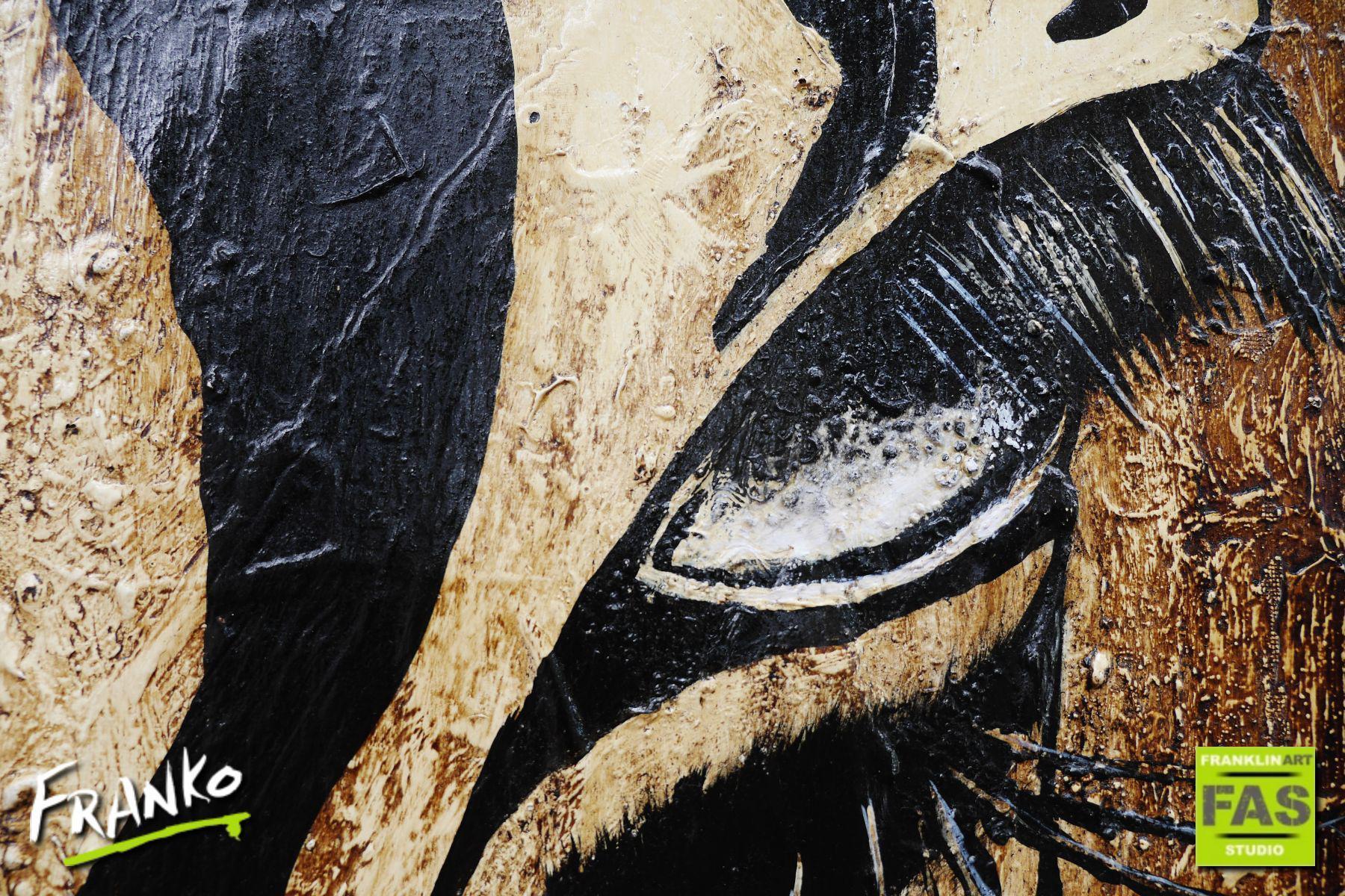 Tahir Joy (Pure) 140cm x 100cm African Zebra Painting (SOLD)