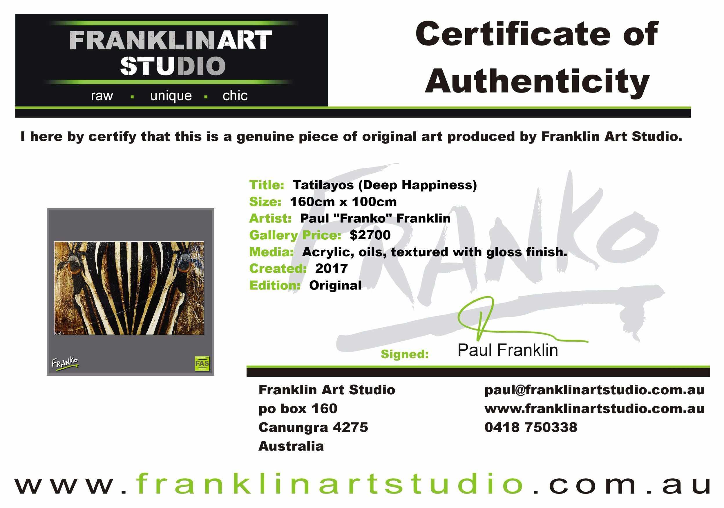 Tatilayos (Deep Happiness) 160cm x 100cm Zebra Painting (SOLD)-abstract realism-Franko-[franko_artist]-[Art]-[interior_design]-Franklin Art Studio