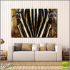 Tatilayos (Deep Happiness) 160cm x 100cm Zebra Painting (SOLD)-abstract realism-Franko-[Franko]-[huge_art]-[Australia]-Franklin Art Studio