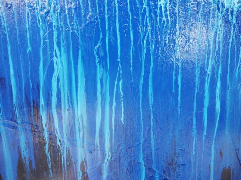 The Blue 120cm x 100cm Blue Abstract Painting-abstract-[Franko]-[Artist]-[Australia]-[Painting]-Franklin Art Studio