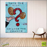 The Chance 140cm x 100cm Monopoly Man Bitcoin (SOLD)-bitcoin themed-Franko-[huge]-[Australian]-[best Selling]-Franklin Art Studio
