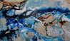 The Natural Grace 250cm x 150cm Cream Blue Textured Abstract Painting (SOLD)-Abstract-Franko-[Franko]-[Australia_Art]-[Art_Lovers_Australia]-Franklin Art Studio