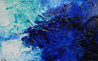 Titanium Blue 160cm x 100cm Blue White Textured Abstract Painting (SOLD)-Abstract-Franko-[Franko]-[Australia_Art]-[Art_Lovers_Australia]-Franklin Art Studio