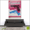 Triple X Guns 140cm x 100cm Guns Pop Art Painting Campbells (SOLD)-urban pop-Franko-[Franko]-[huge_art]-[Australia]-Franklin Art Studio