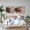 Umber Oxide 160cm x 60cm Rust Oxide White Textured Abstract Painting-Abstract-[Franko]-[Australian]-[Popular]-[Best Selling]-Franklin Art Studio