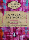 Unfuck It All 75cm x 100cm Unfuck The World Urban Pop Book Club Painting (SOLD)-book club-Franko-[Franko]-[Australia_Art]-[Art_Lovers_Australia]-Franklin Art Studio