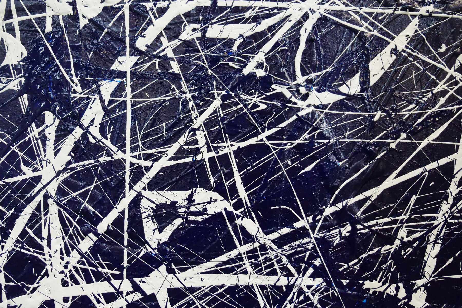 Wild Hamptons 120cm x 120cm White Blue Textured Abstract Painting