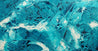 Wild Southern and Ice 190cm x 100cm Teal White Ink Textured Abstract Painting (SOLD)-Abstract-[Franko ]-[Gallery]-[popular]-[Australia]-Franklin Art Studio