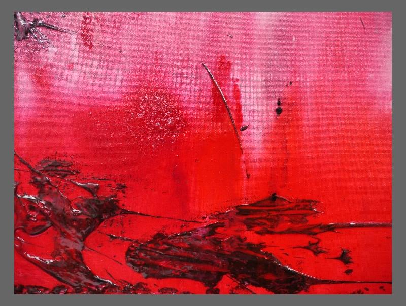 Wonderland 160cm x 60cm Abstract Painting Red