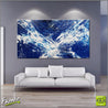 Wooshed 190cm x 100cm Blue Abstract Painting-abstract-Franko-[Franko]-[huge_art]-[Australia]-Franklin Art Studio