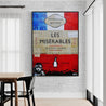 Les Mis 140cm x 100cm French Urban Pop Book Club Painting-book club-Franko-[huge]-[Australian]-[best Selling]-Franklin Art Studio