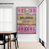 Prima 140cm x 100cm Ballerina Urban Pop Book Club Painting-book club-Franko-[huge]-[Australian]-[best Selling]-Franklin Art Studio