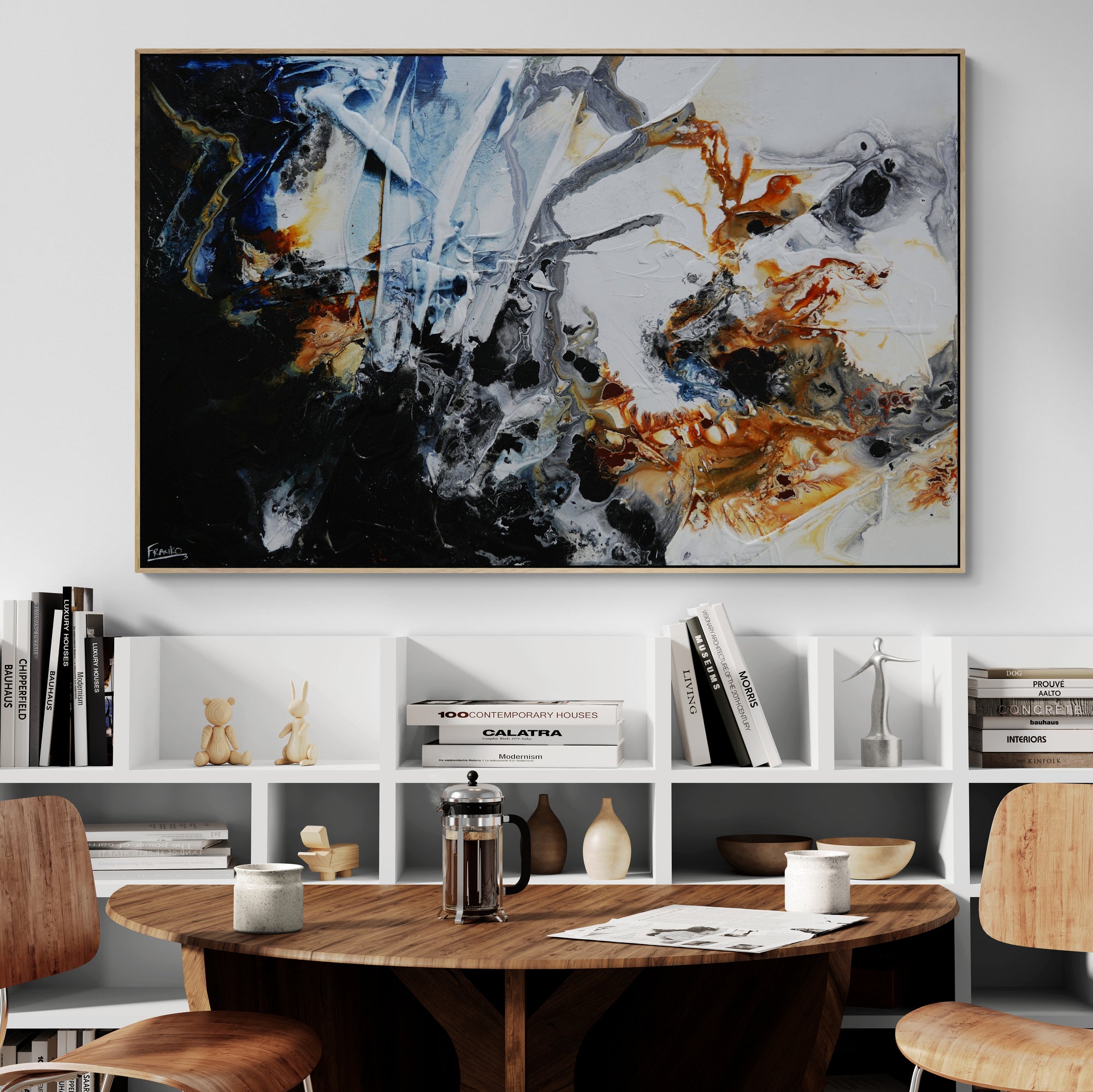 Did I Dream You 160cm x 100cm Textured Abstract Painting
