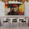 Fearless 200cm x 120cm Brave and Beautiful Abstract Framed Textured Painting-people-[Franko Artist]-[The Block]-[Dream Homes]-[ideas]-Franklin Art Studio