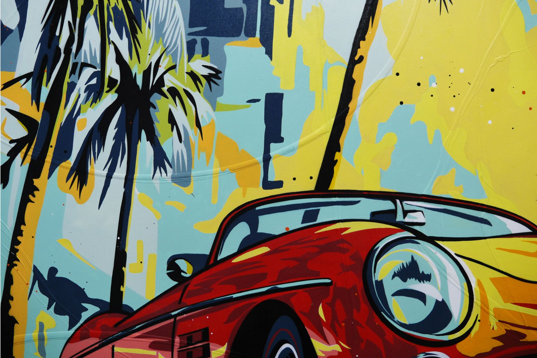 Time to Slide 200cm x 120cm Sexy Classic Pop Art Painting