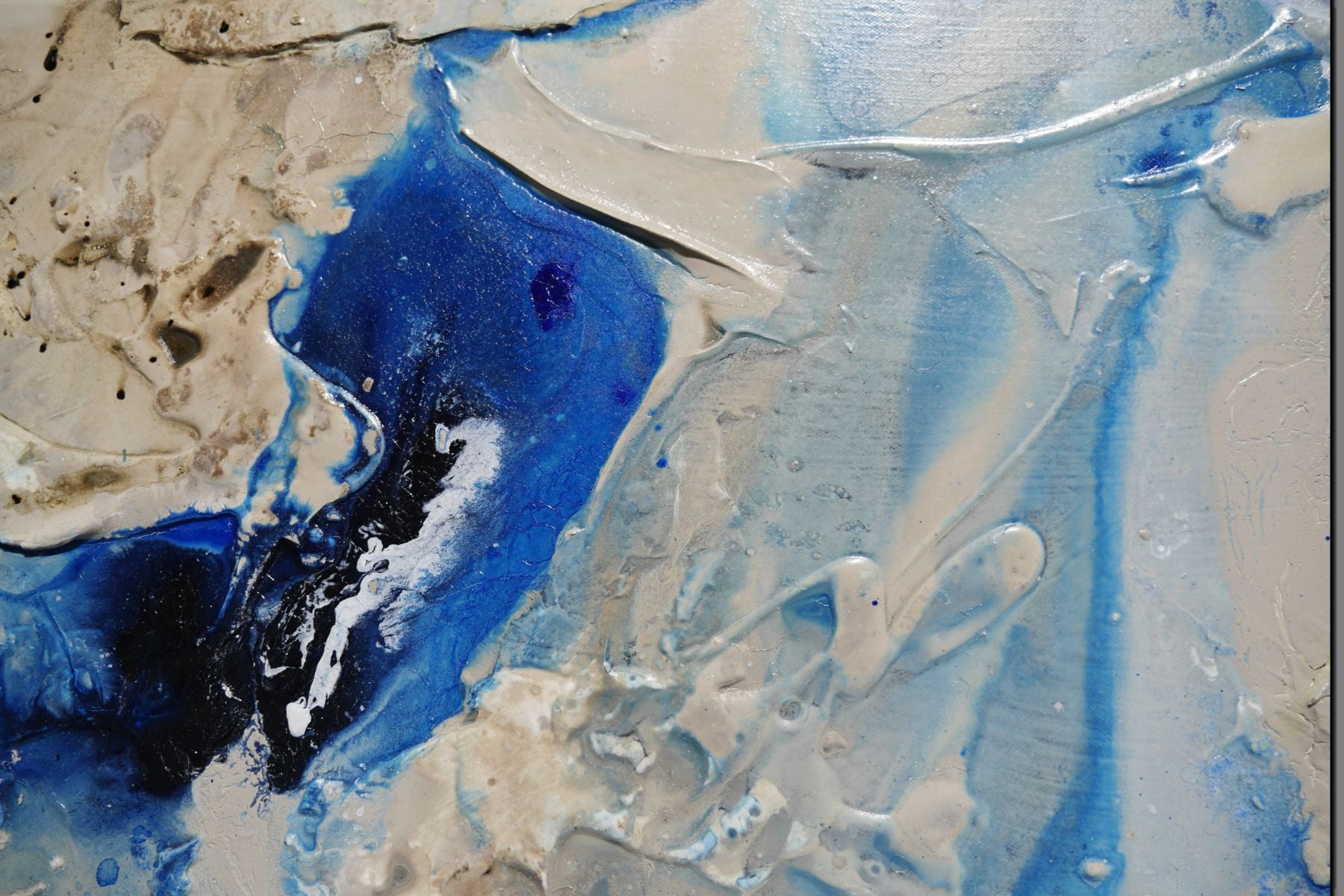 Casbah Essence 240cm x 100cm Textured Abstract Painting