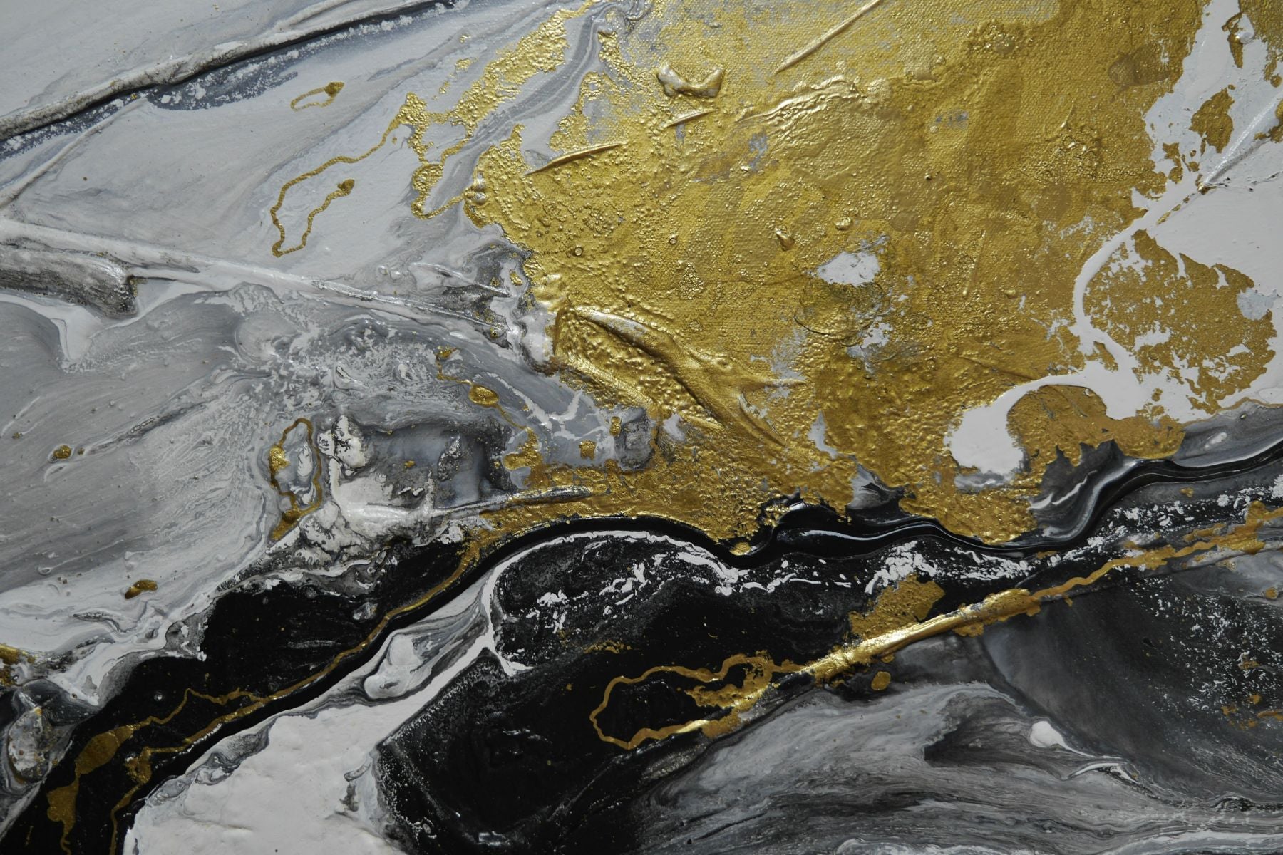 Golden Anatomy 160cm x 100cm Textured Abstract Painting