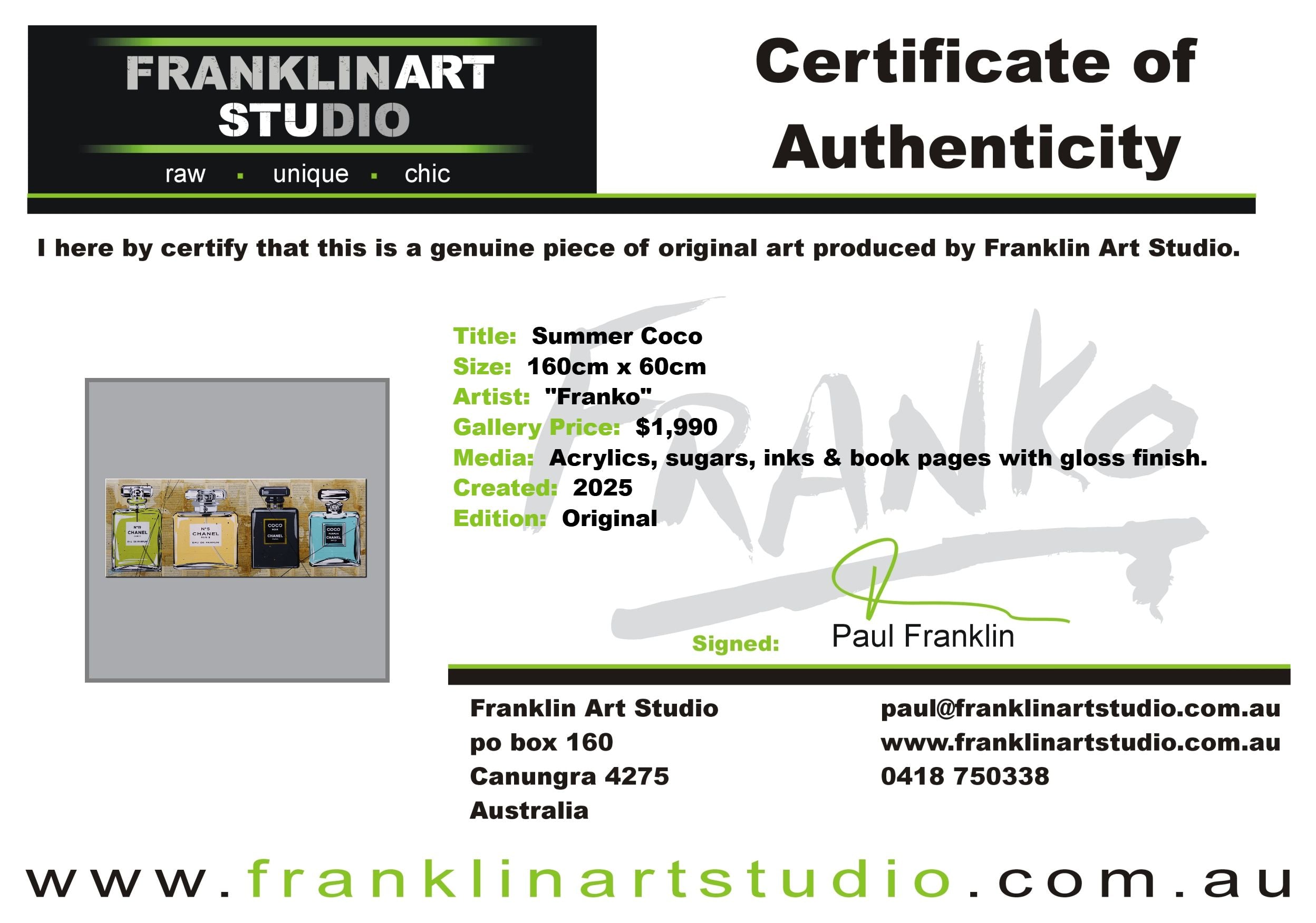 Summer Coco 160cm x 60cm Urban Pop Book Club Painting