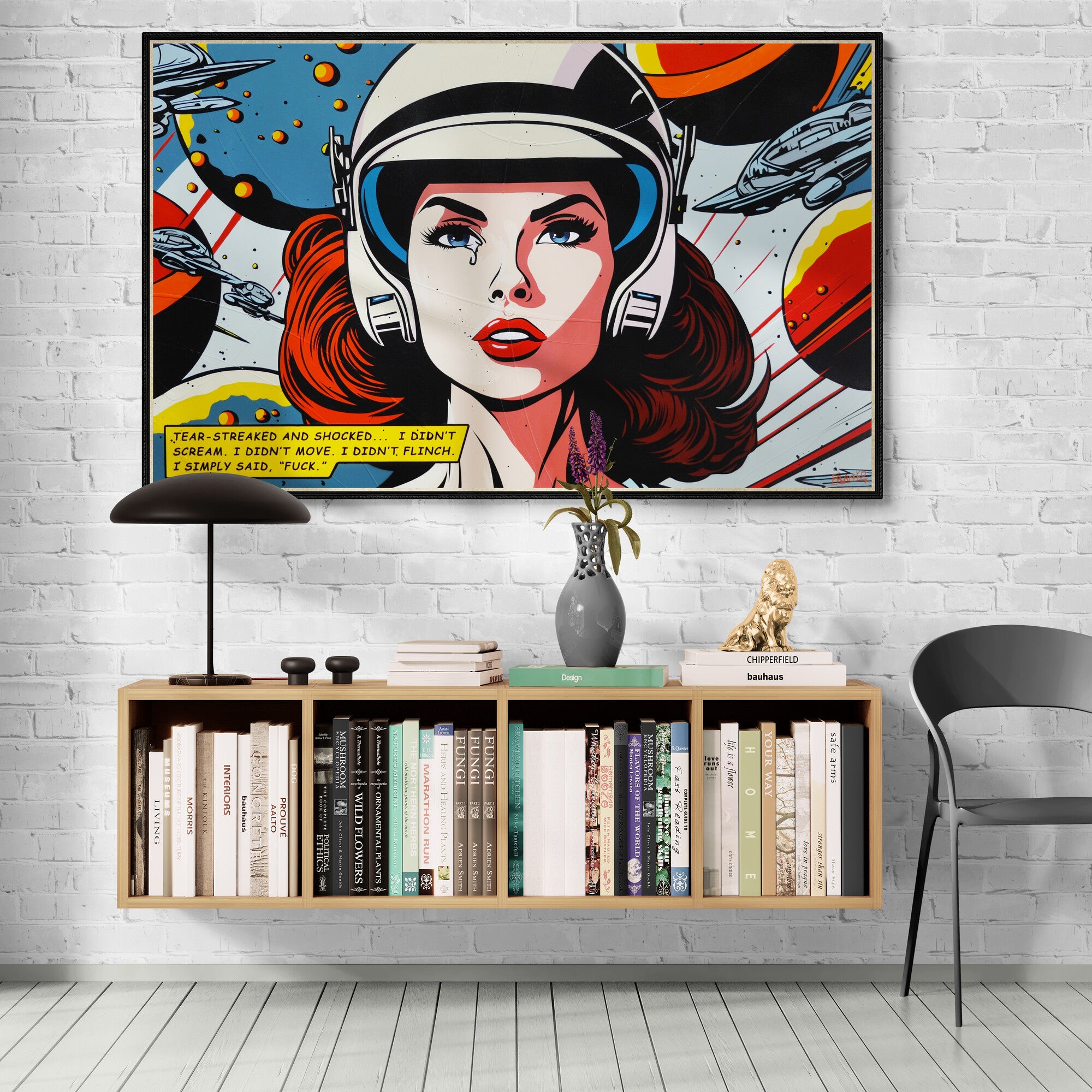 update alt-text with template Tear-Streaked 160cm x 100cm Space Classic Pop Art Painting-Urban Pop Art-[Franko_Artist]-[The_Block]-[Dream_Homes]-[ideas]- [Grand_Designs]-Franklin Art Studio