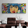 update alt-text with template All Eyes On Me 200cm x 80cm Textured Urban Pop Art Painting-Urban Pop Art-[Franko_Artist]-[The_Block]-[Dream_Homes]-[ideas]- [Grand_Designs]-Franklin Art Studio
