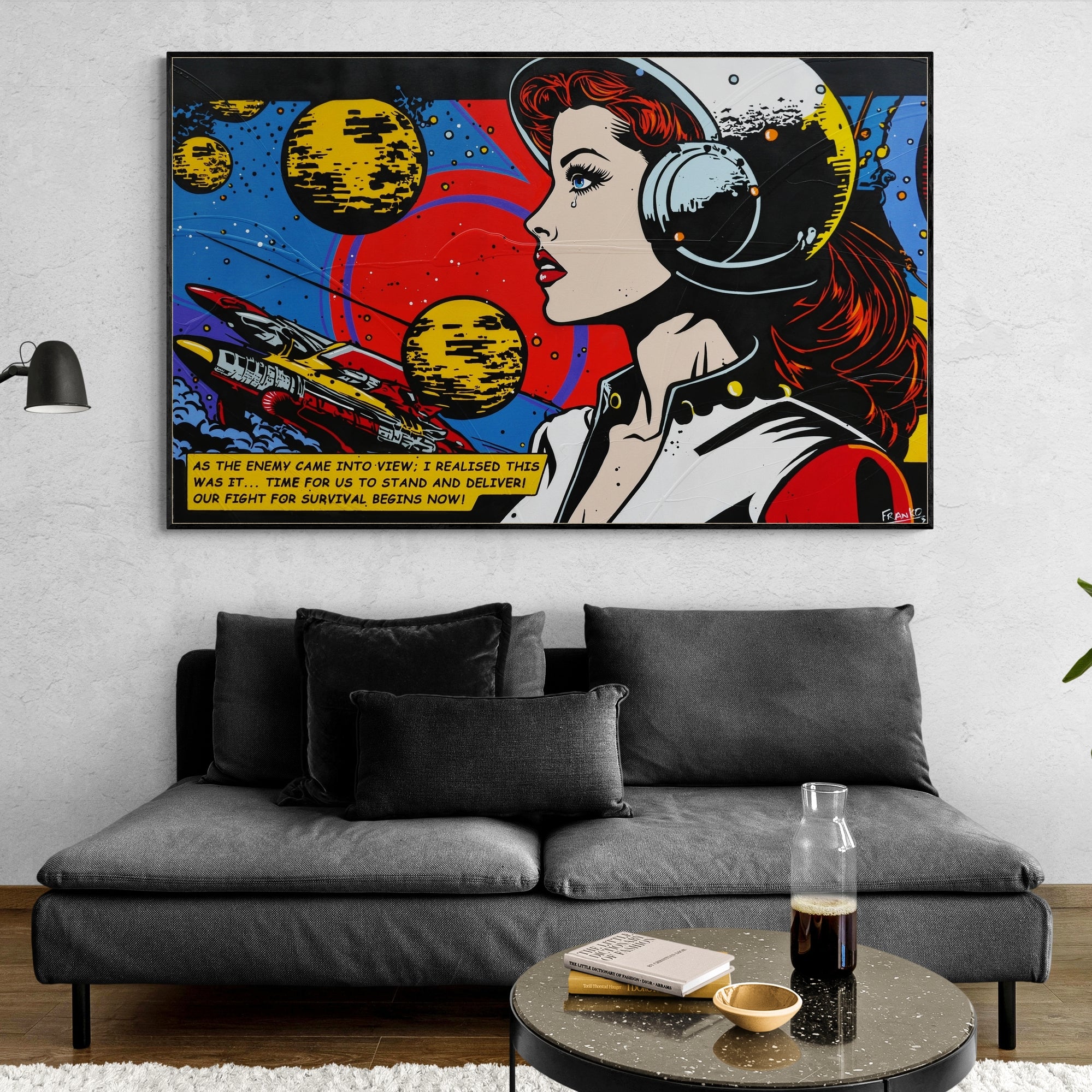 This Was It 160cm x 100cm Space Classic Pop Art Painting