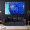 Light And Blue 160cm x 100cm Blue Abstract Painting-Abstract-huge-commission-Art-Franko-Artist-Australian-Franklin Art Studio-gallery