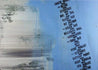update alt-text with template Next Stop Hobart 140cm x 100cm Hobart Blue Pop Art Painting-huge-large-custom-Australian artist-Franko-Franklin Art Studio