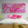 Pink Wild Thing 200cm x 80cm Pink Gold Abstract Painting (SOLD)-abstract-[franko]-[Australian]-[Artist]-[Painting]-Franklin Art Studio