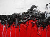 update alt-text with template Red Heart 160cm x 60cm Red Abstract Painting-huge-large-custom-Australian artist-Franko-Franklin Art Studio