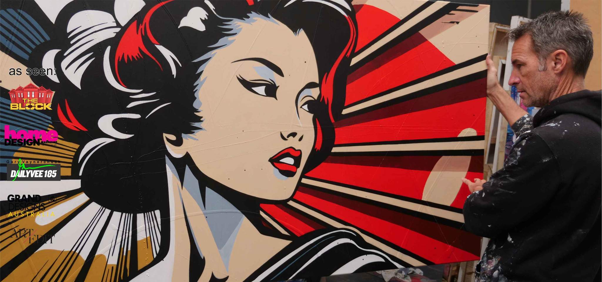 Urban Pop art. Always contemporary and edgy